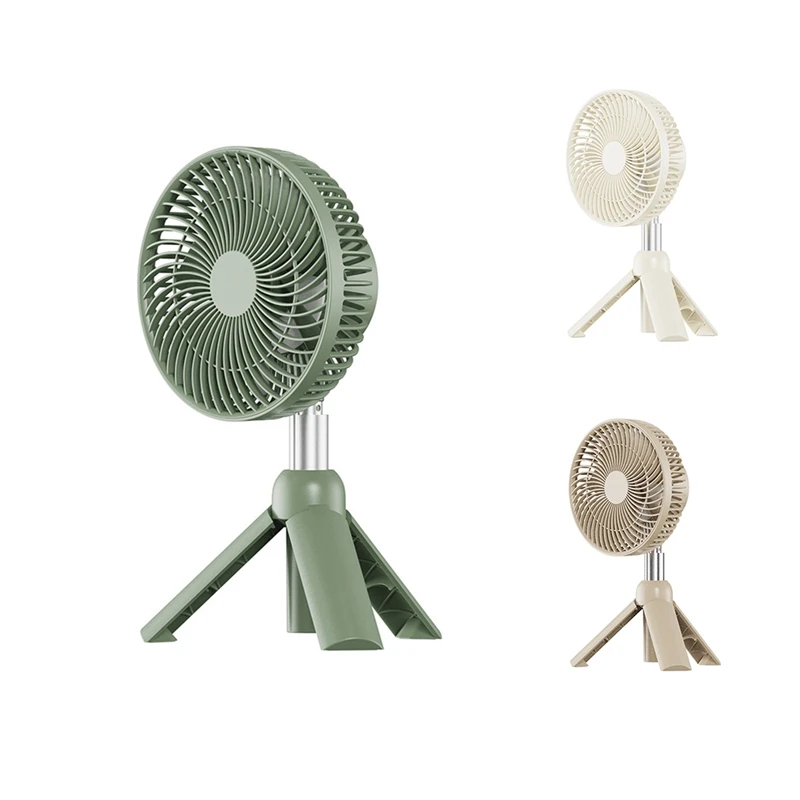 

Portable Fan Rechargeable Mini Folding Telescopic 4000Mah Electric For Household Office-C