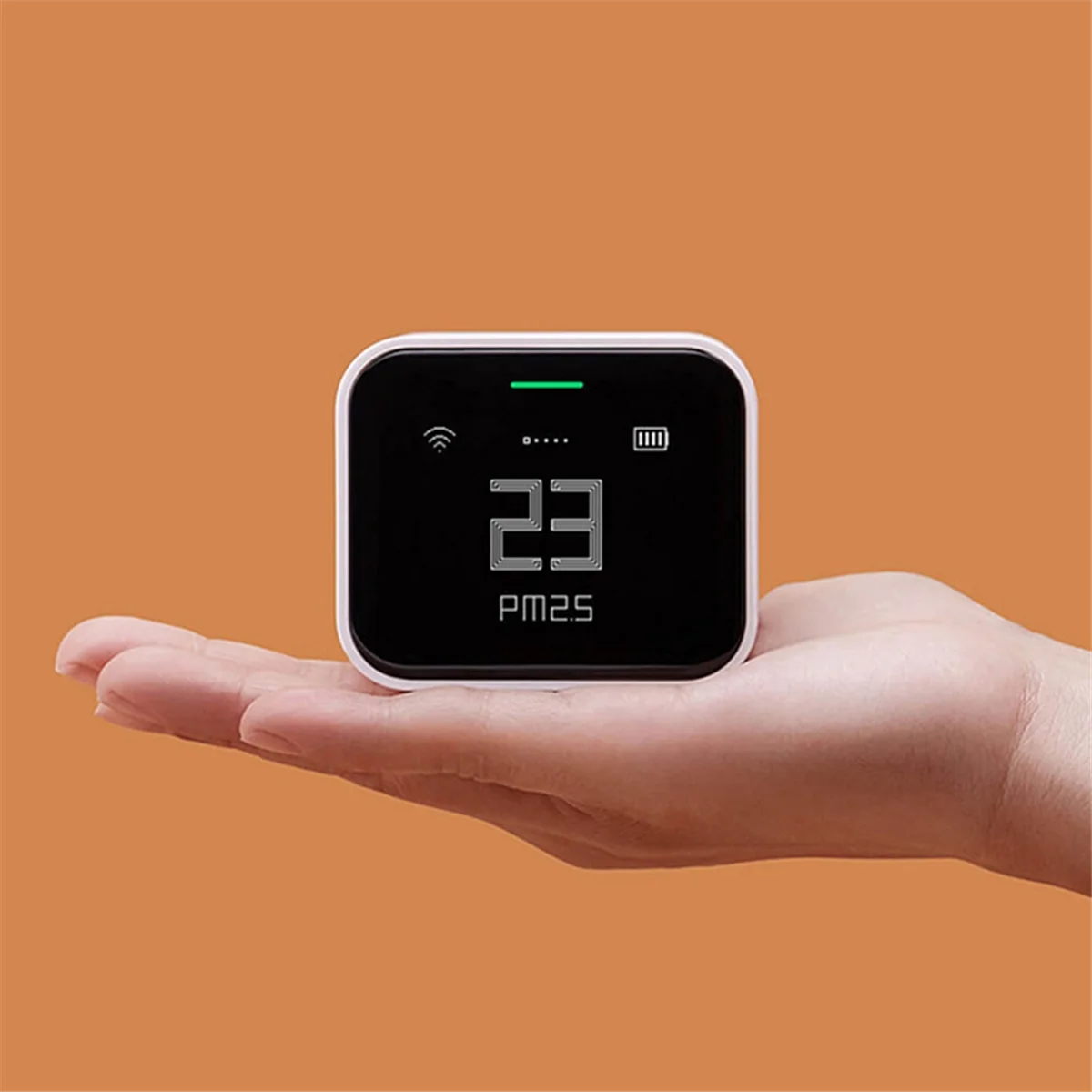 AUU-Air Quality Detector WiFi 5In-1 Air Quality Monitor CO2/Temperature/Humidity/PM2.5/PM10 For Home School Office Grow Tent