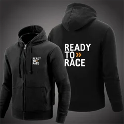 Spring Autumn Men Hoodies Ready To Race Print Hoody Women Sweatshirt Hip Hop Unisex Streetwear y2k Clothing Hombre