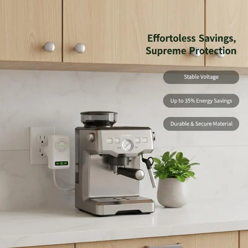 90V260V Smart Energy Saver Box Power Saving Device for Household Appliances Efficient Electricity Optimization US EU Plug