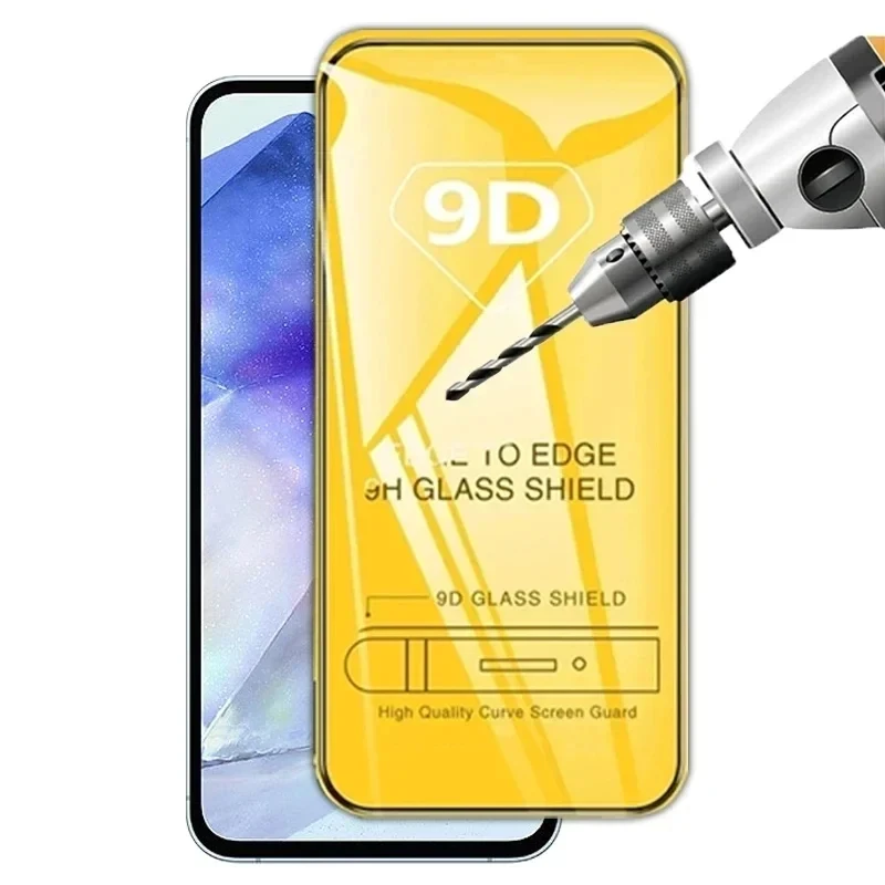 1-5 Stück gehärtetes Glas für Samsung Galaxy A55 5g A54 A35 A34 A33 A53 A52 A52S A73 A32 A72 A51 A50 A71 A31 A50 Displays chutz folie