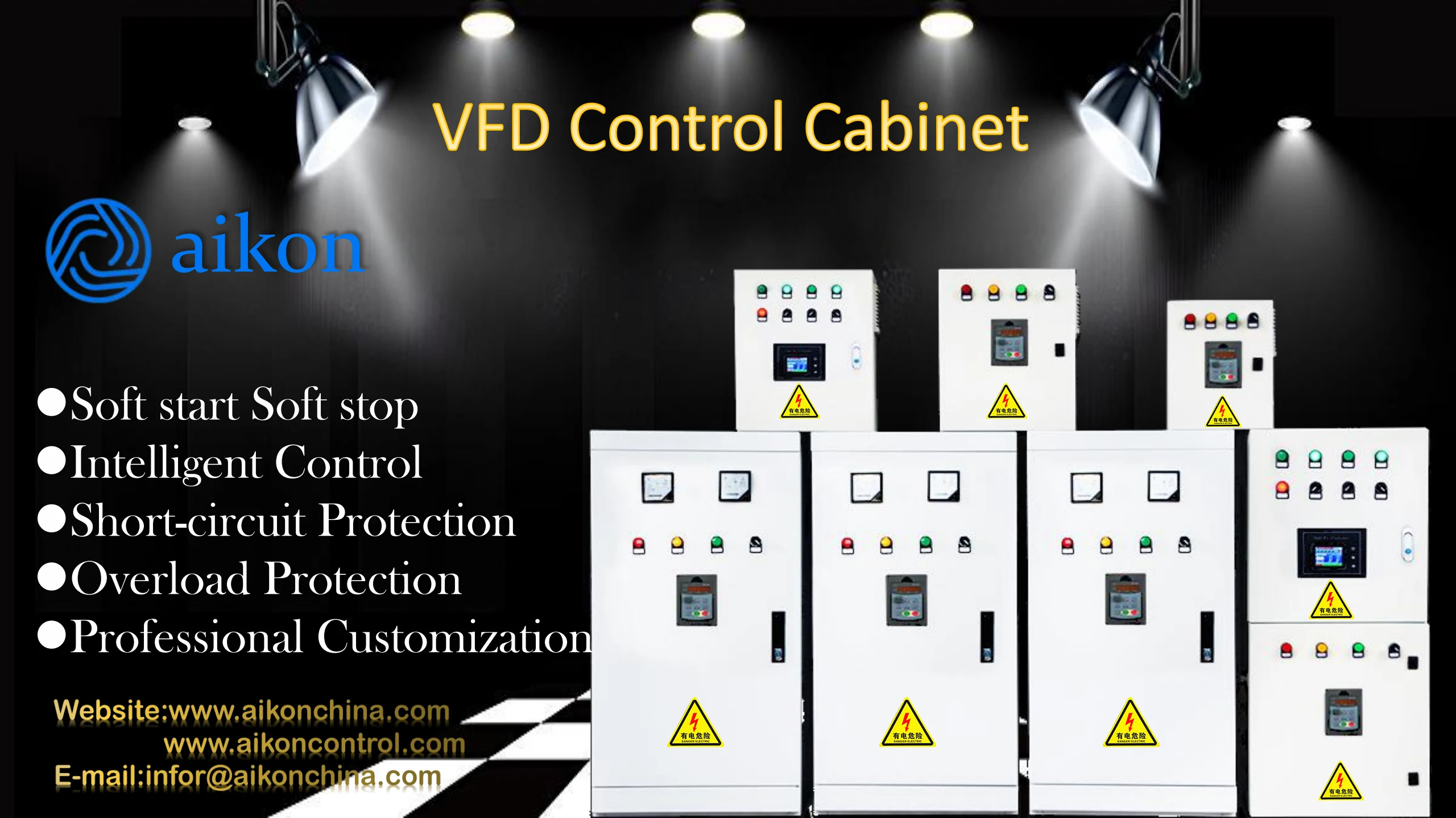 TLF Pannello di controllo Plc OEM esterno trifase montato a parete ad alte prestazioni Scatola per armadio controller VFD per pompa dell'acqua