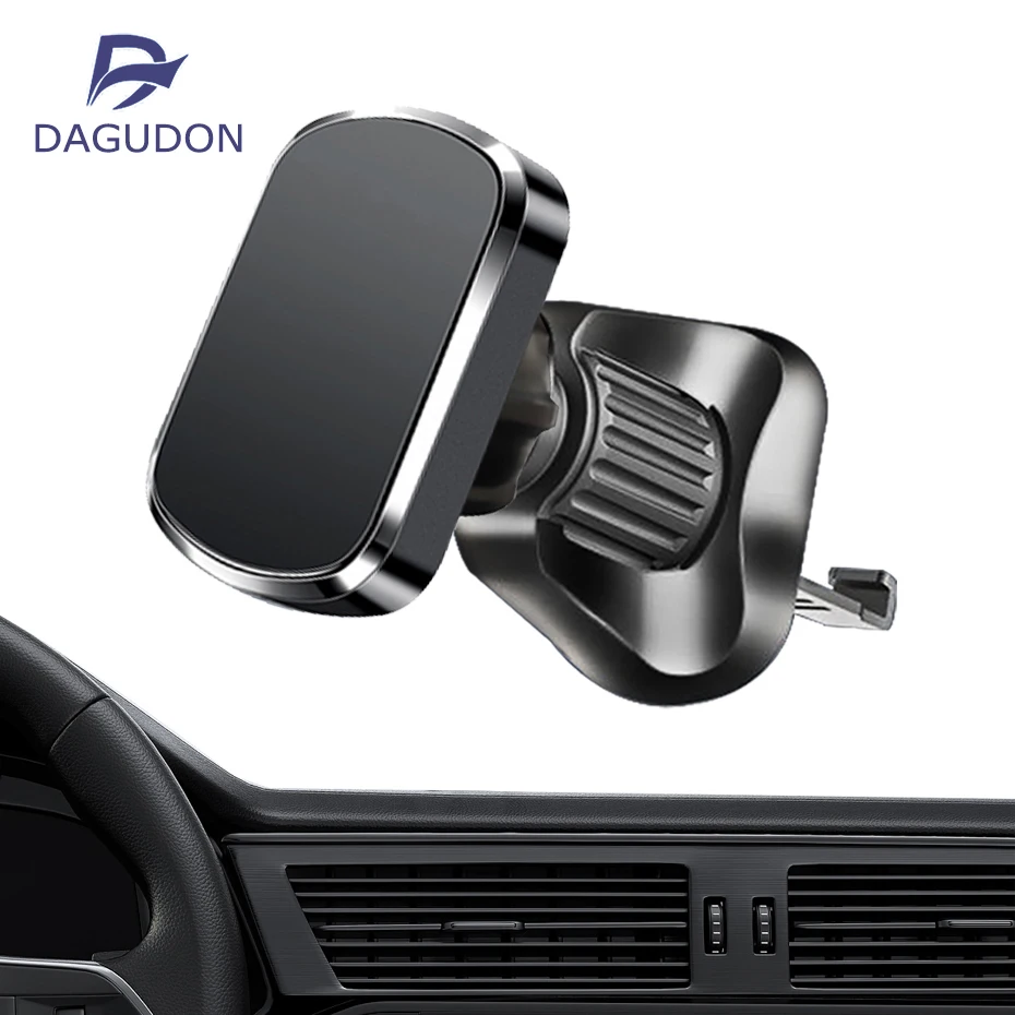 Magnetic Car Phone Holder Stand Mount 360 Degree Rotation Air Vent Adjustable Car Accesories for Samsung Xiaomi Huawei Honor