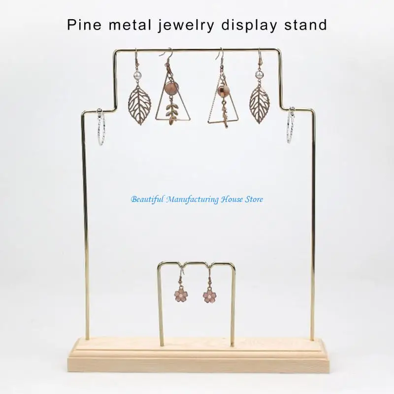 

E56A Modern Jewelry Display Shelf Storage Stand Rack for Rings Bracelets Necklaces