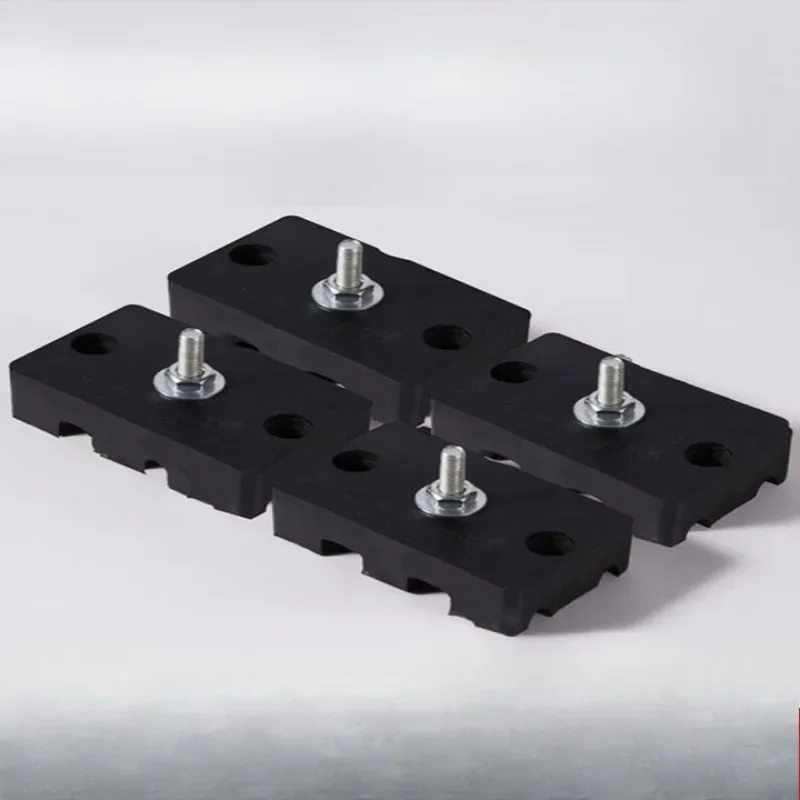 Central air conditioner external unit shock absorber pad universal noise reduction thickened rubber base anti-foot pad bracket