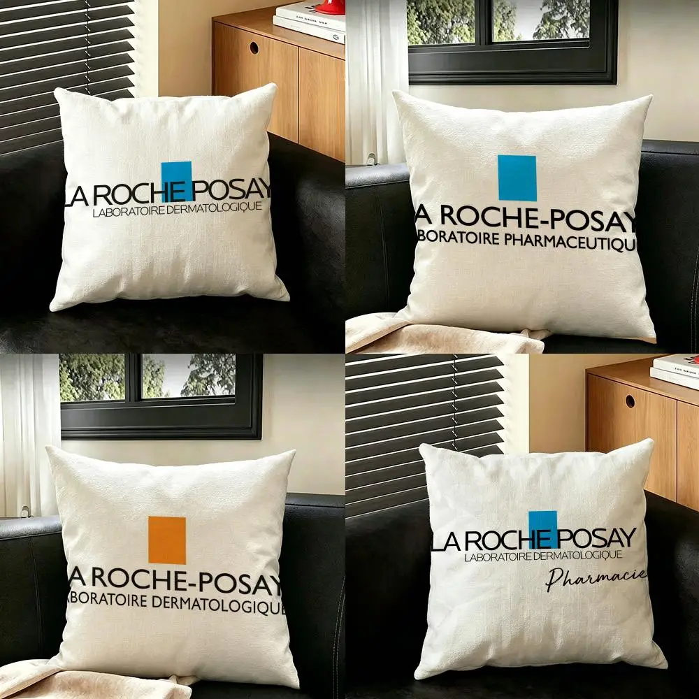 Funda de cojín de la marca L-La R-Roche P-Posay, fundas de almohada creativas para decoración de interiores, oficina, sala de estar, hogar, coche, producto popular