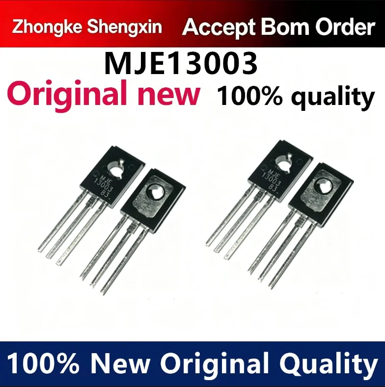 （5pcs-10pcs）New power switch transistor MJE13003 E13003 1.5A/400V TO-126