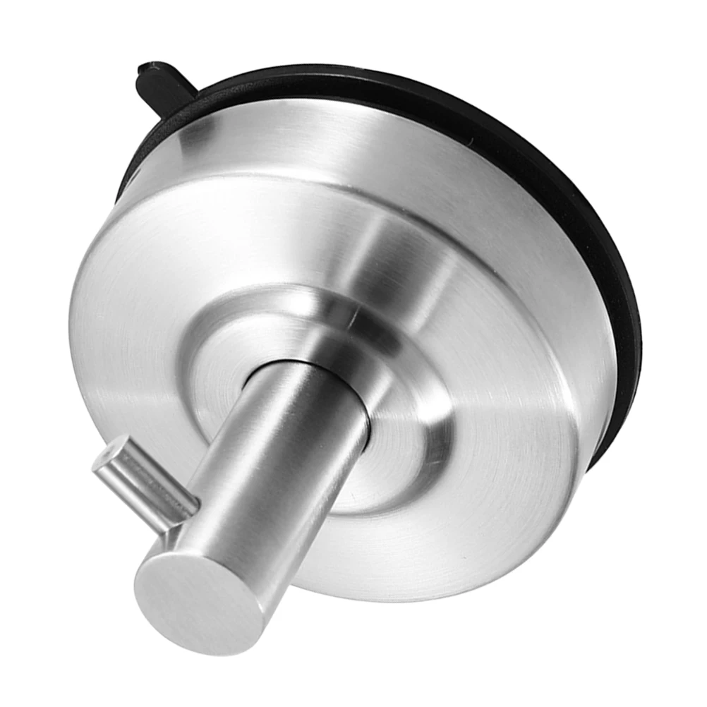 

Stainless Steel Cup Hooks Simple Suction Cup Hook 304 Heavy Duty Wall Hangers Indoor Bathroom Shower Reusable Strong Grip