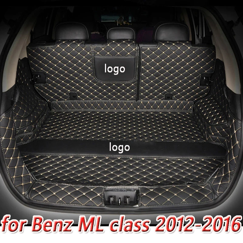 

High Side Custom Car trunk mat for Benz ML class 2012 2013 2014 2015 2016 cargo liner carpet interior accessories cover