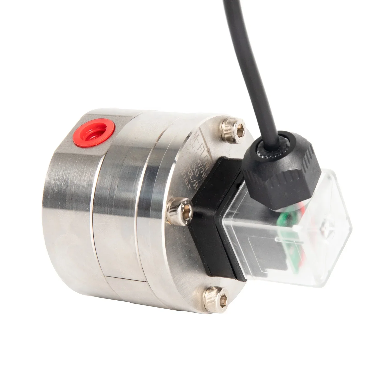 SS304 Mini Oval Gear Flow Meter 0.5% High Accuracy RS485 WiFi IP65 IP68 OEM Custom for Water Fuel Liquid Lab Use