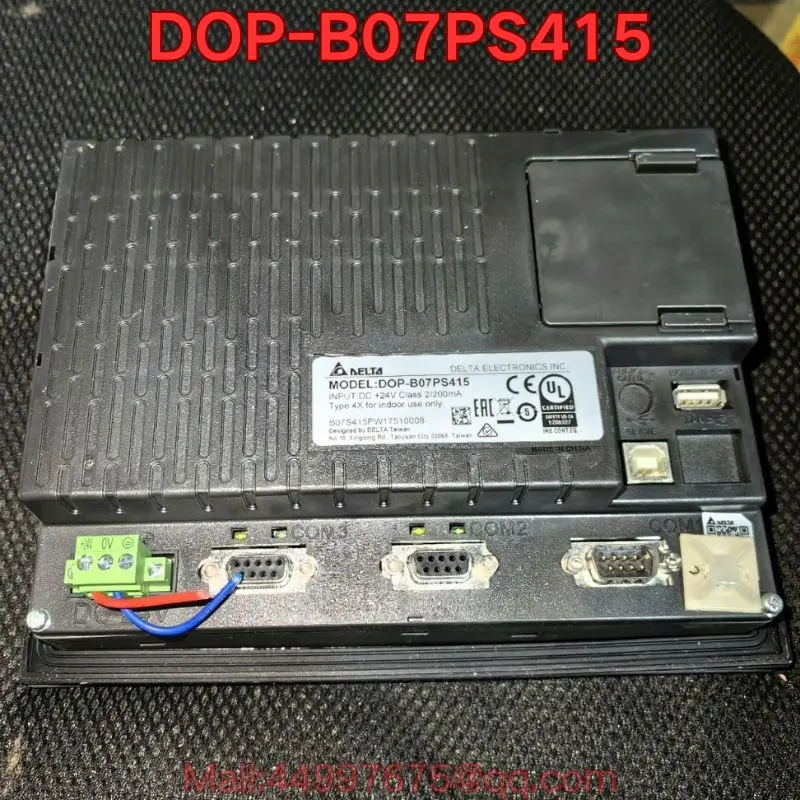 

Проверка функционала сенсорного экрана б/у модели DOP-B07PS415 показывает нормальную работу. Последние цены на 2026 год.