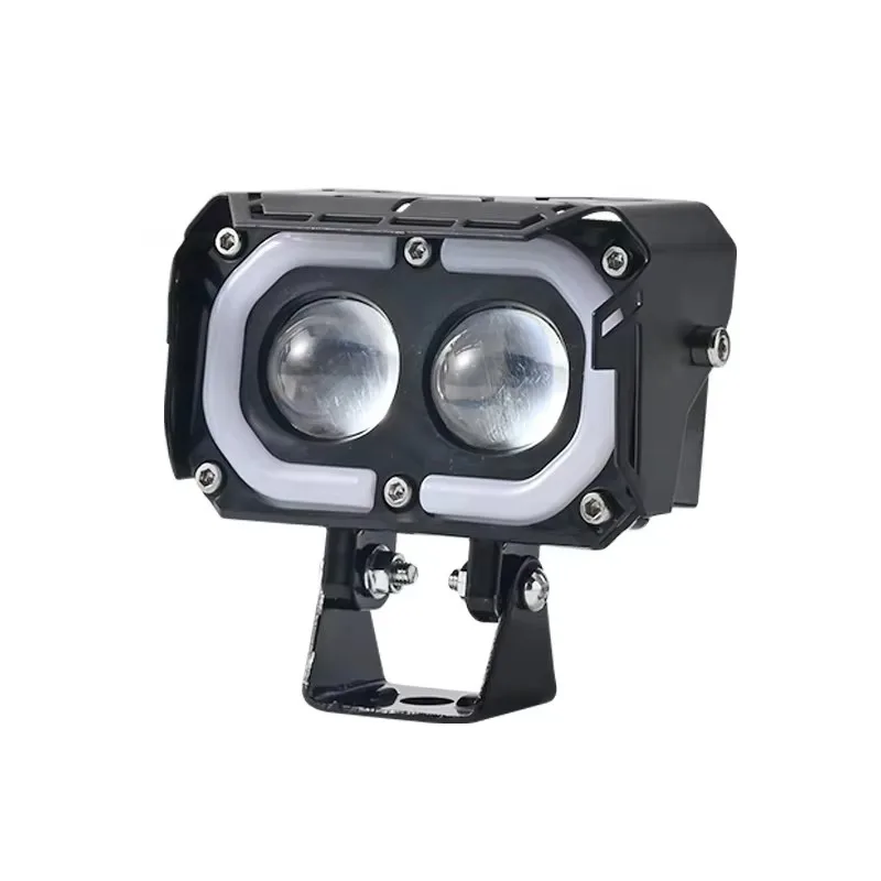 Wintai-Tech White Yellow Dual Color RGB Aperture Bike Motor Vehicle Motorcycle Led Light