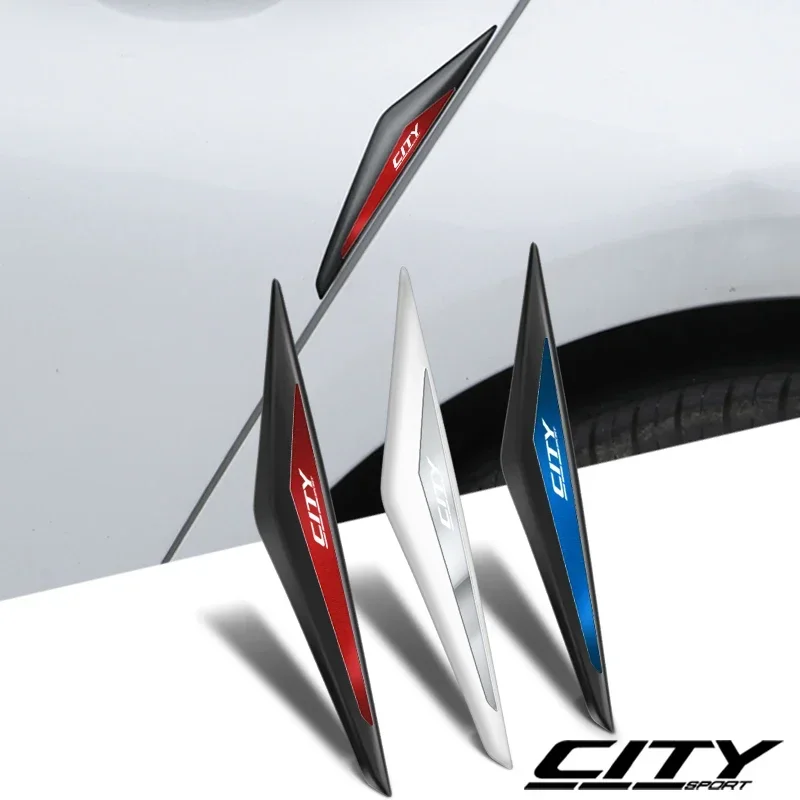 

4pcs pvc car door Protect 3d car stickers auto car accessories for Honda City