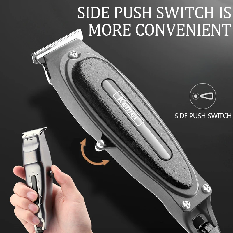 Kemei-cortadora de pelo para hombre, Afeitadora eléctrica para Barba, uso diario en el hogar, para niños y mascotas