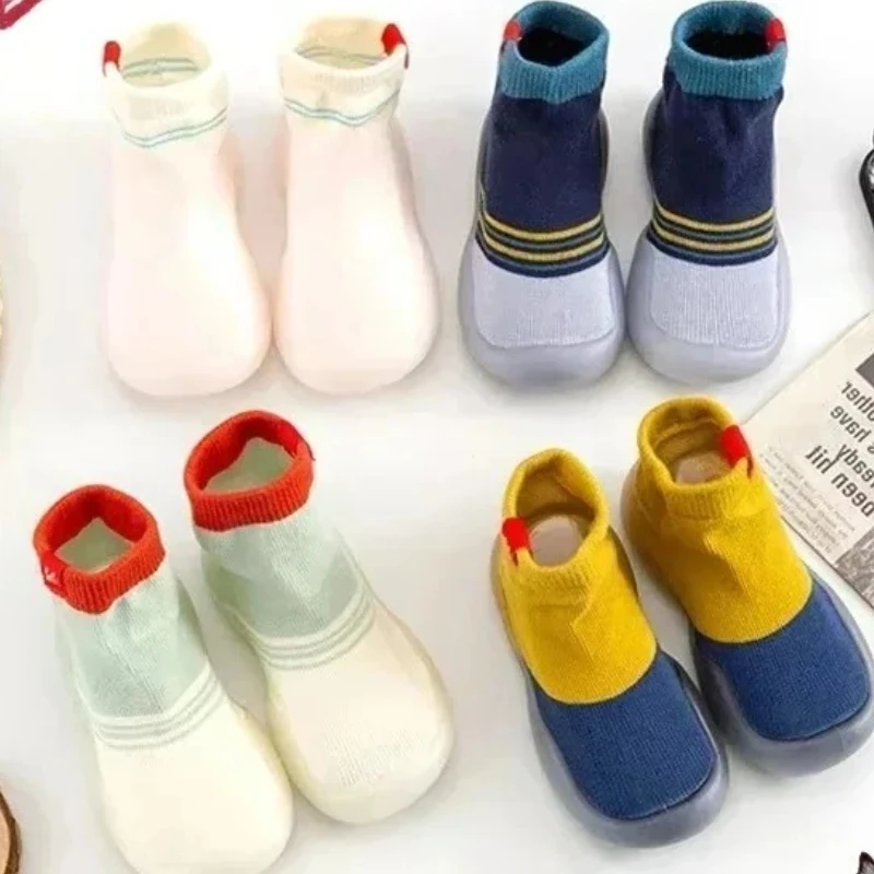 

Дышащая обувь, носки, весенние модные детские носки, детская обувь для мальчиков, новая детская обувь для новорожденных, нескользящие детские носки на мягкой подошве