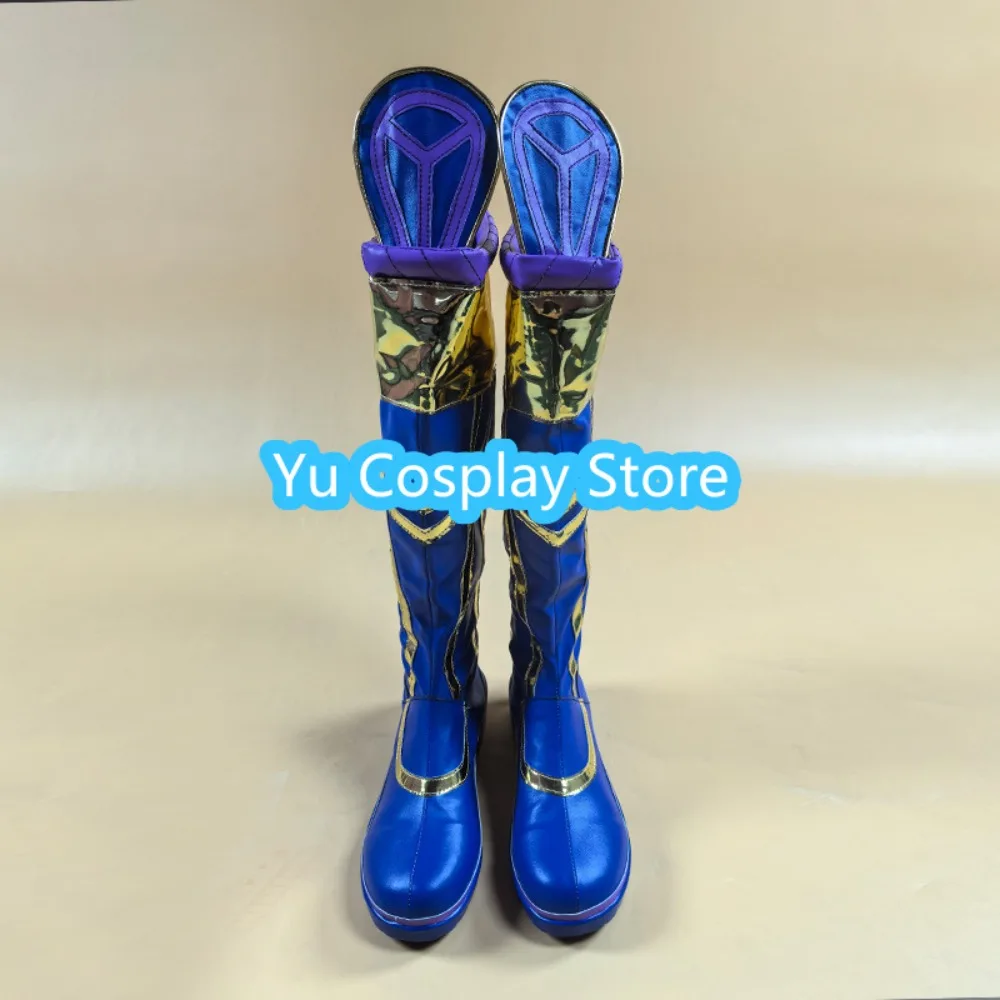 Chaussures de Cosplay en peau de trésor suprême, honneur des rois Sun Wukong, bottes de Cosplay Anime, accessoires de Costumes d'halloween