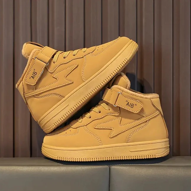 

NEW Kids High Top Shoes Casual Flat White Shoes for Girls Boys Fashion Children Casual Breathable High Top Sneakers