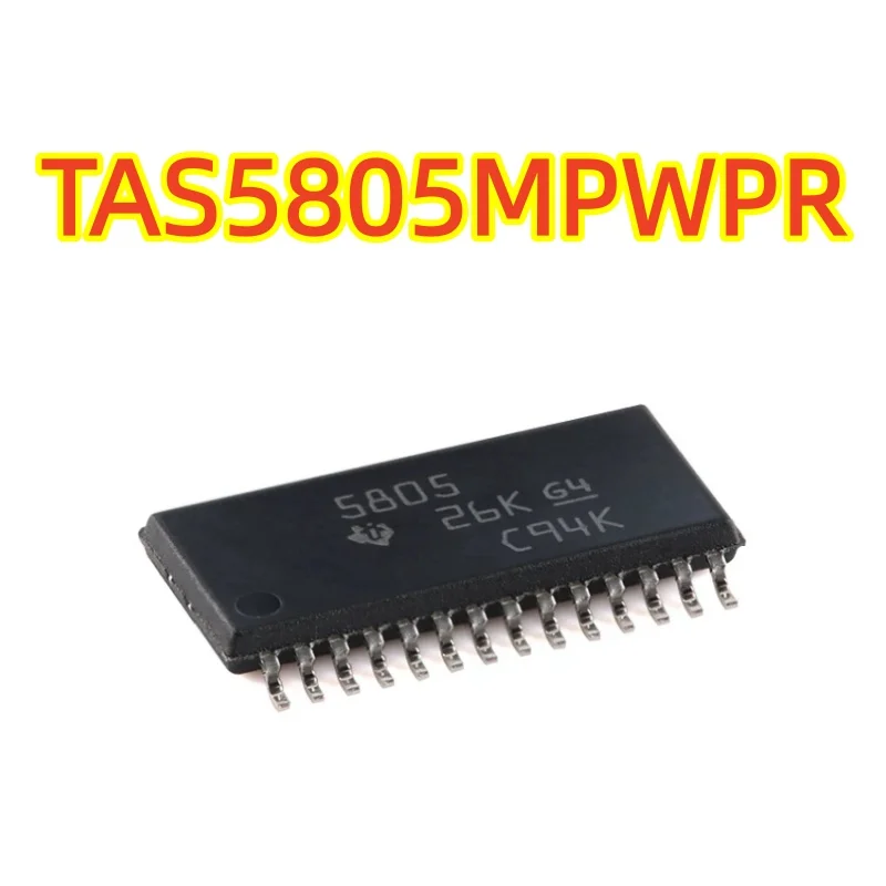 Original TAS5805MPWPR HTSSOP-28 23W Stereo Audio Amplifier with Processing Function