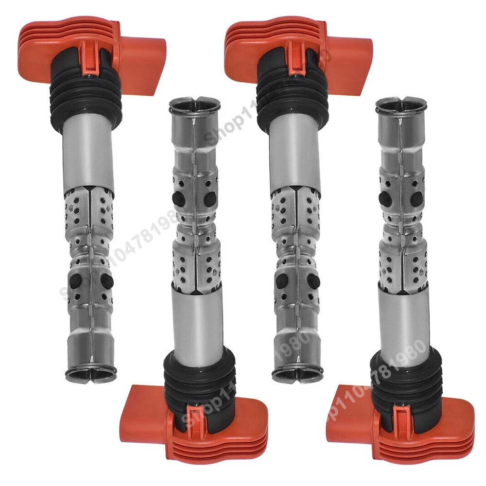 

Катушка зажигания 06C905115A 06C905115 06C905115D U5013 48040 для Audi A4 B6 8E2 8E5 B7 8EC 8ED A6 C5 4B2 4B5 C6 4F2 A8 D3 2.0 3.0