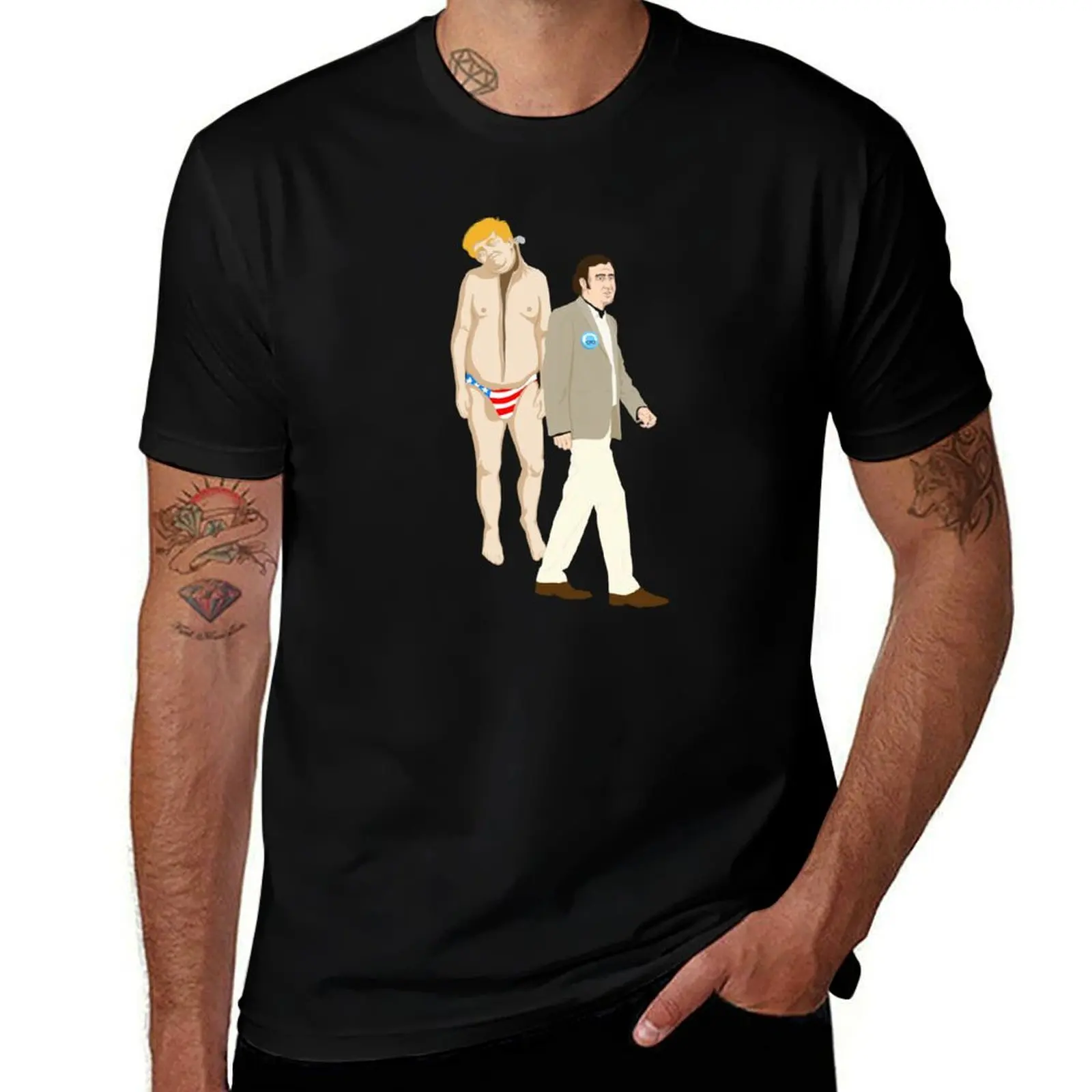 Here he comes to save the day. T-Shirt Fashion Casual Short Sleeve Top T-Shirt
