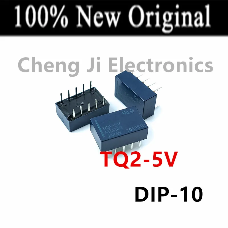 10PCS/Lot   TQ2-3V 、TQ2-5V 、TQ2-12V 、TQ2-24V 、TQ2-48V    DIP-10   New Original Signal Relay   ATQ201、ATQ209、ATQ203、ATQ204