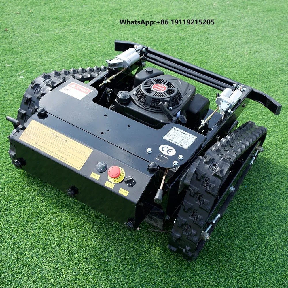 High Quality All Terrain Ai Remote Lawn Mower With Engine 500mm 800mm Remote Control Agricultural Riding Lawn Mower