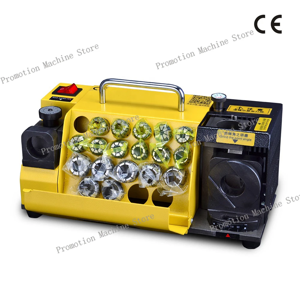 

MR-20G Drill Bits Sharpener Grinder 3~20mm Twist Bit Grinder Electric Drill Bit Grinder Sharpening Machine 220V 120W