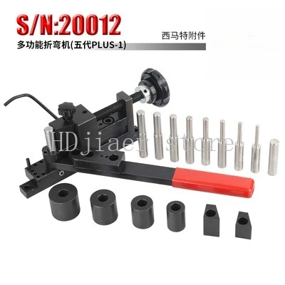 

Simat Small Manual Multifunctional Bending Machine DIY Bending Machine Manual Reinforcement Stainless Steel Flat Iron Bending