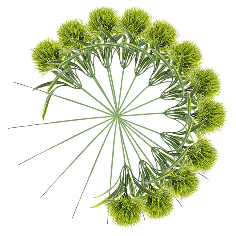 

12PCS Artificial Flowers Faux D Decoration High RealismIndoorABS Material Low Maintenance Photo Prop Versatile Application