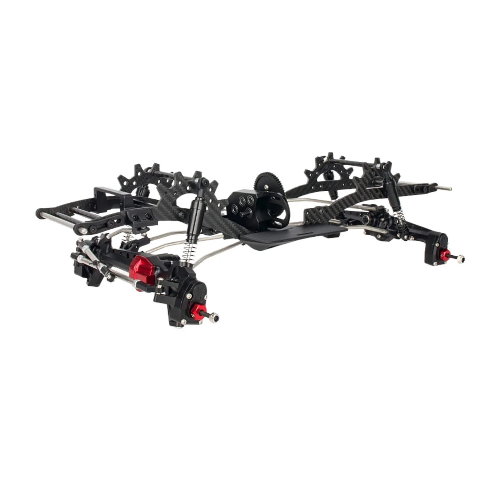 

1/10 Carbon Fiber LCG Chassis for 1/10 SCX10 Capra Crawler Portal Axle Builds LCG Chassis Kit Upgrade part
