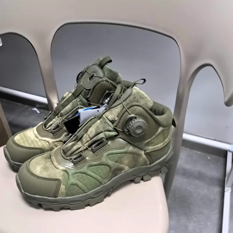 

Камуфляжная походная обувь, мужские треккинговые ботинки среднего размера, противоскользящие, износостойкие, спортивные, охотничьи, уличные, кемпинговые, прогулочные кроссовки