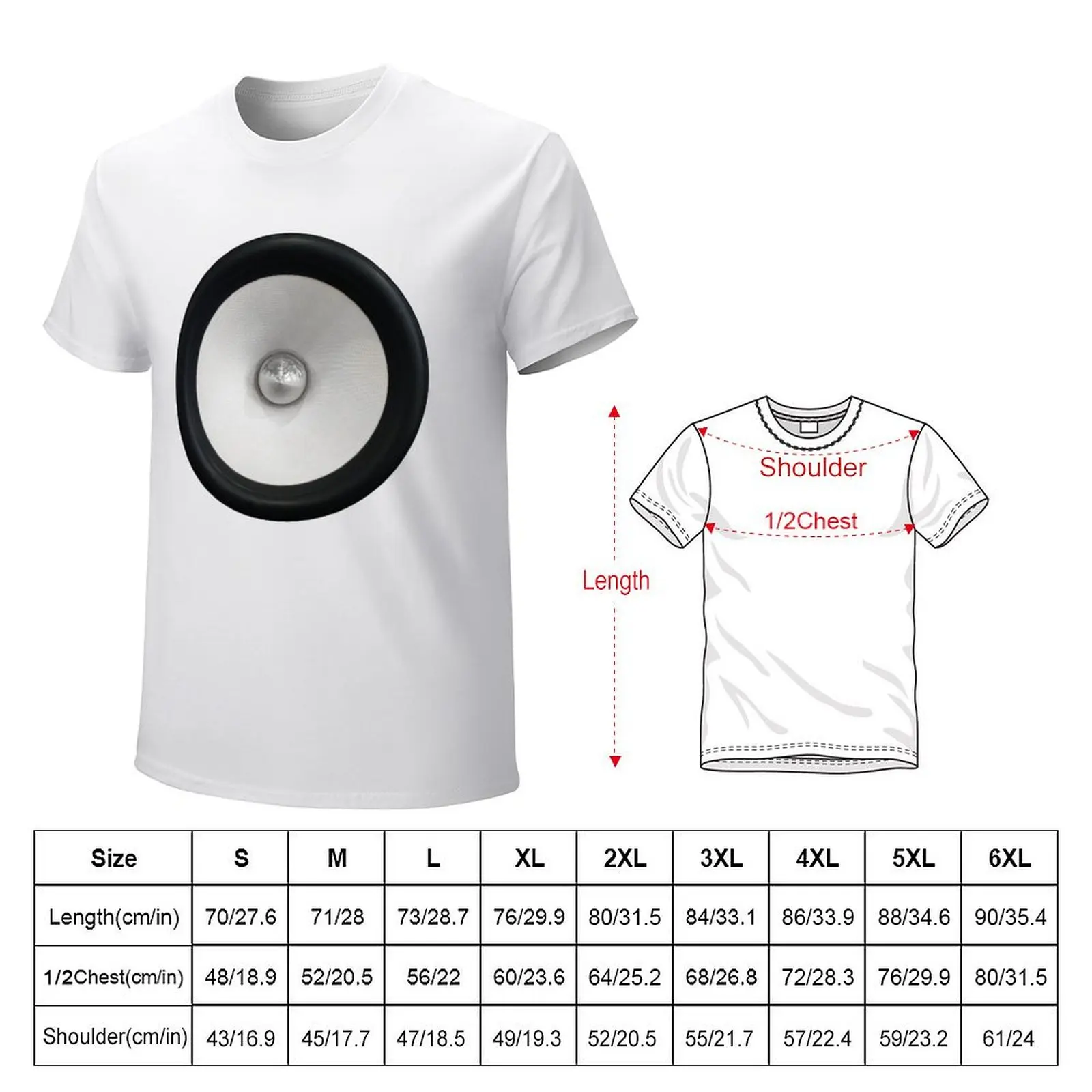 Speaker T-shirt sublime new edition summer tops Men's t-shirt