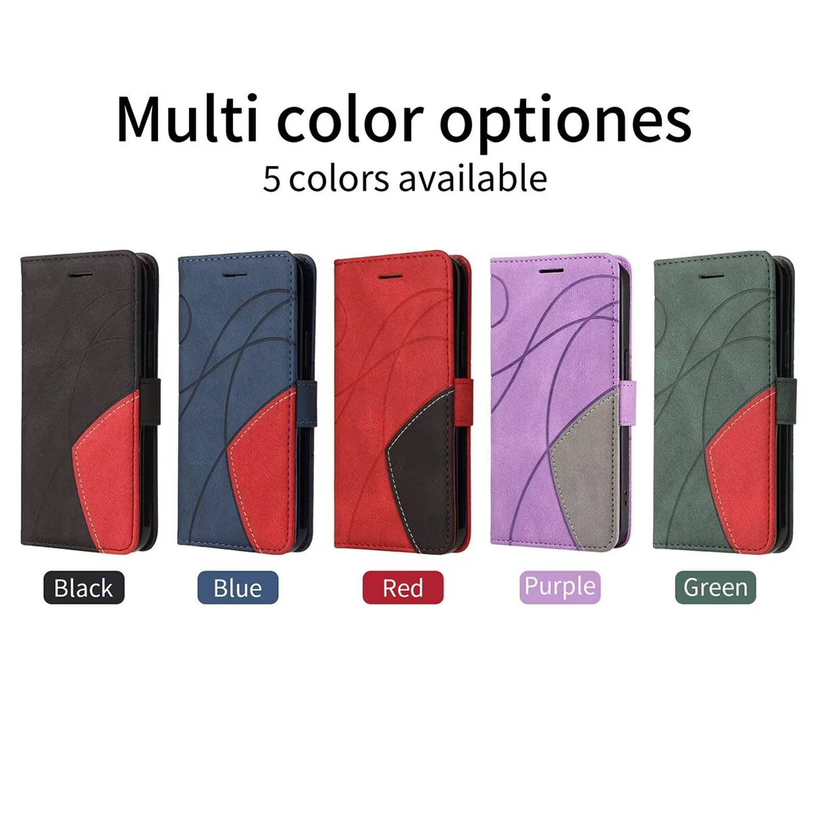 Etui na telefon Xiaomi Redmi Note 11S 11E 11 10T 10S 10 9T 9S 9 4G 8T 8 6 Pro Plus 5G 5 4X z funkcją portfela, skórzane, z zabezpieczeniem przed kradzieżą i szczotką do czytania kodów QR. — zdjęcie produktu 2
