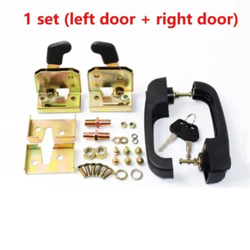 1set ( left + right ) Forklift Cab Door Handle Lock GMS502 For Hangcha Heli