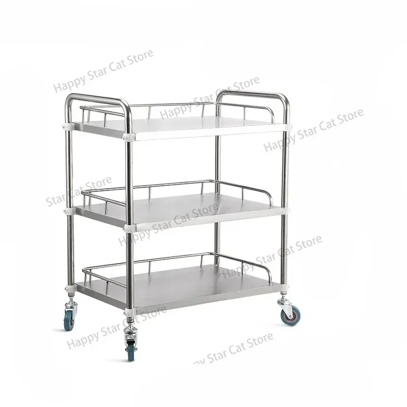 

Factory Outlet Stainless Steel Hospital Medical Cart Treatment Trolley