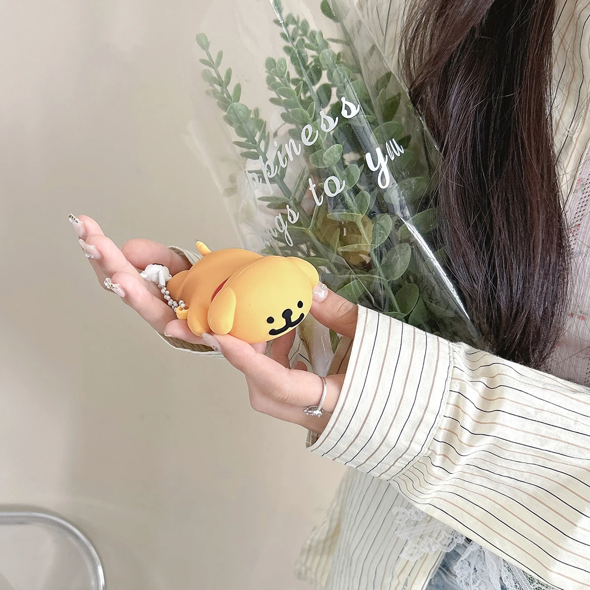 For Apple Airpods 4 Cute Dog Case Airpods 1 2 3 Pro1 Pro2 Pro3 Food Fruit Earphone Case Puppy Wireless Charging Headset Cover view 3