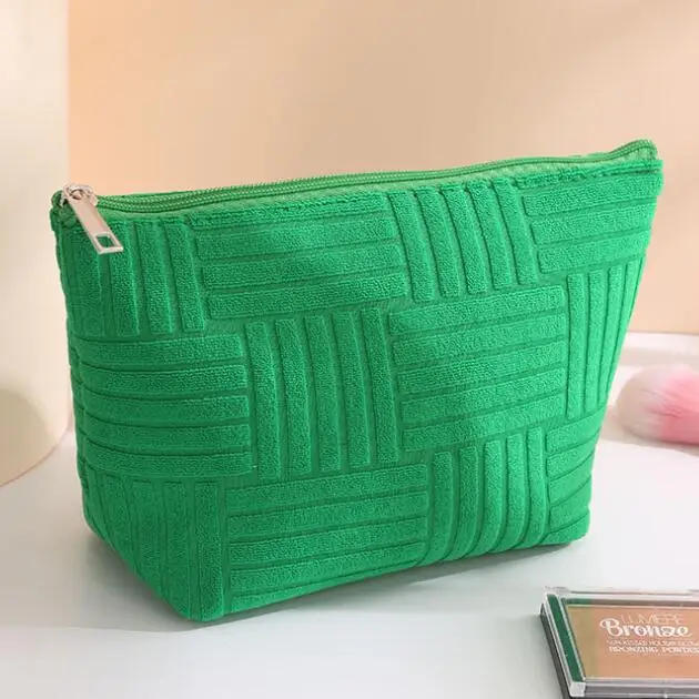 Makeup Bag Towel New Large Capacity Portable Travel Home Cosmetics Storage Bag Bucket Shaped Bag