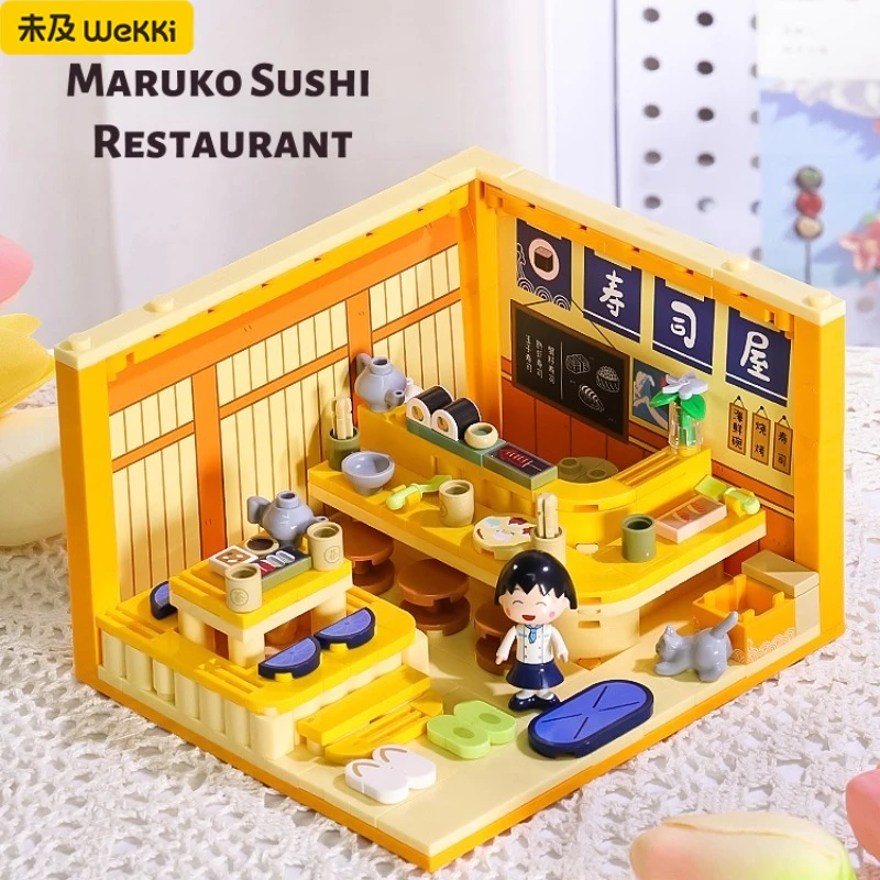 WEKKI Chibi Maruko Chan Micro Building Blocks Toy
