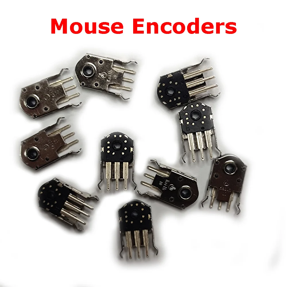 

10-Piece Mouse Encoders 10mm Size for Mouse Repair Replacement