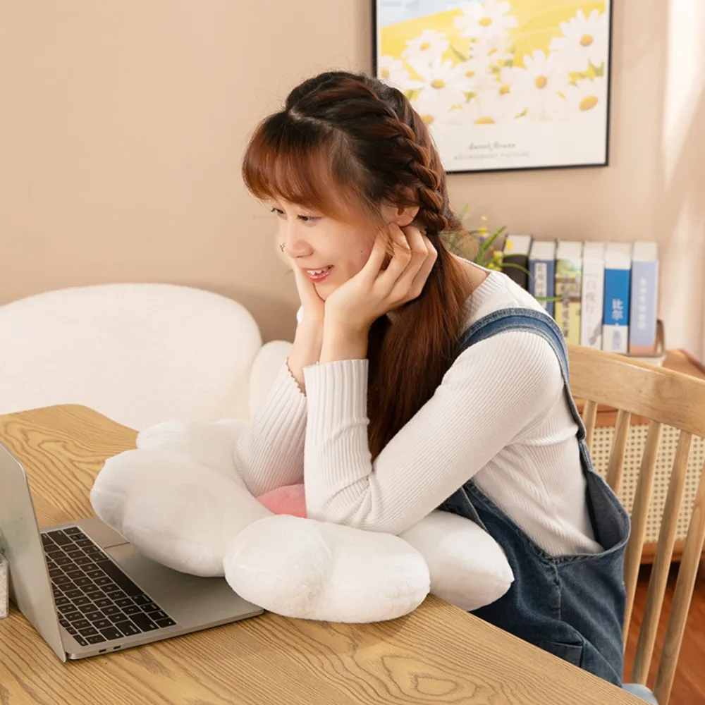 متعددة الوظائف زهر الكرز وسادة لينة زهرة على شكل كرسي وسادة سميكة سهلة الارتداد أريكة ديكور وسادة هدايا عيد الميلاد #1