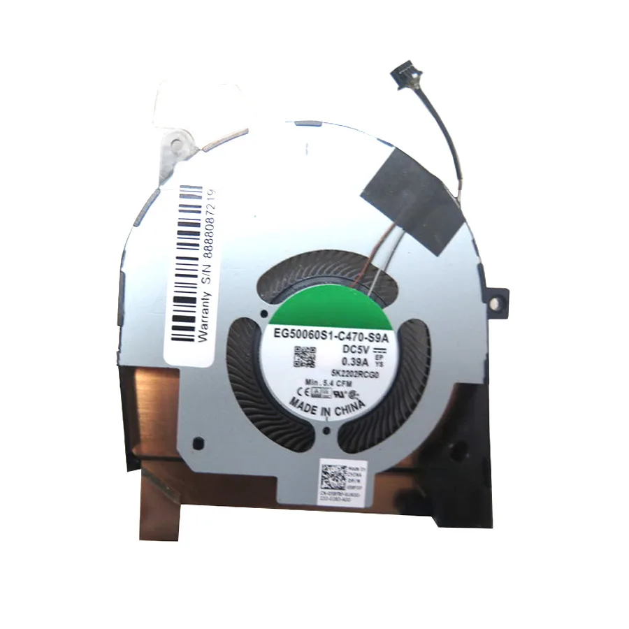 مروحة وحدة المعالجة المركزية لـ DELL لـ Latitude 5511 للدقة 3551 058FXF 58FXF EG50060S1-C470-S9A DFS2004053J0T FMCS 0HY6C8 HY6C8