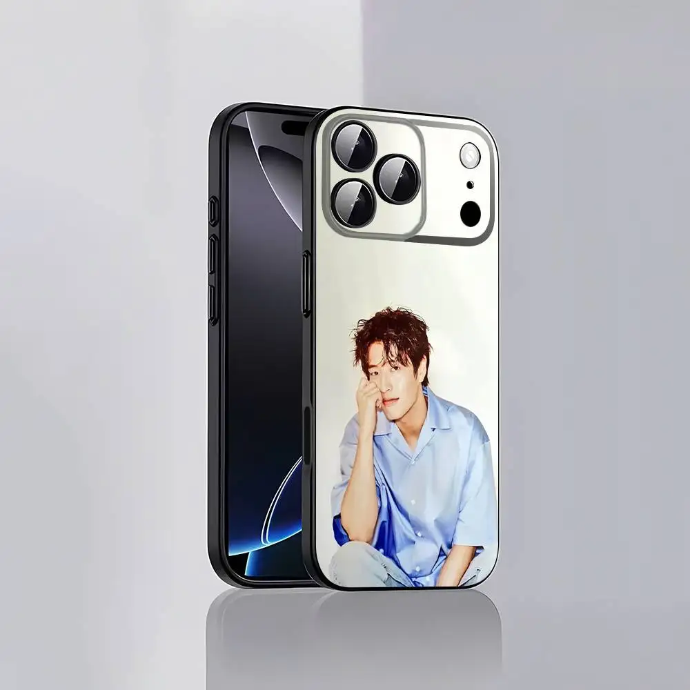 حافظة هاتف K-Kang Ha Neul HaNeul لهاتف iPhone 17,16,15,14,13,12,Pro,Max,Plus,E,SE4,Air,غطاء ناعم أسود صغير