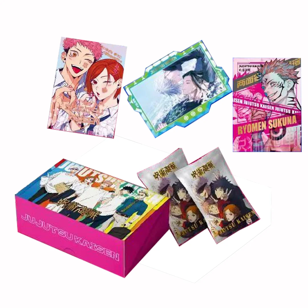 Jujutsu Kaisen Collection Cards Box Yi Ka Jjk Perimeter No.2 Jkf Dazzle Card Toys And Hobbies Anime Card Holiday Gifts