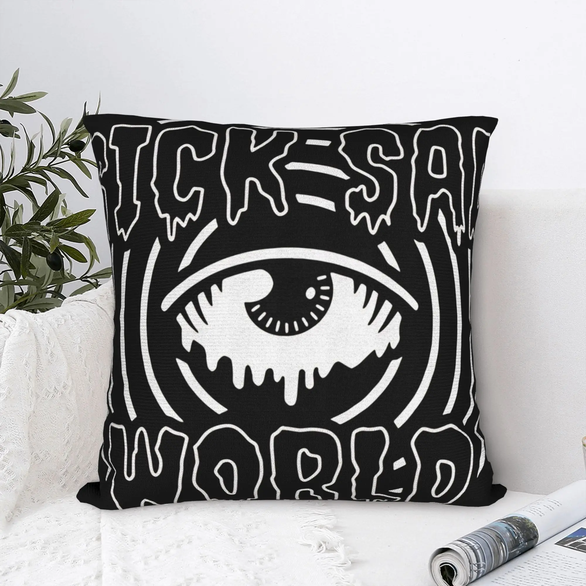 Sick Sad World  Darias Square Pillow Cases  Cushion Covers Customized Zippered Decorative Pillowcase for Bed 18