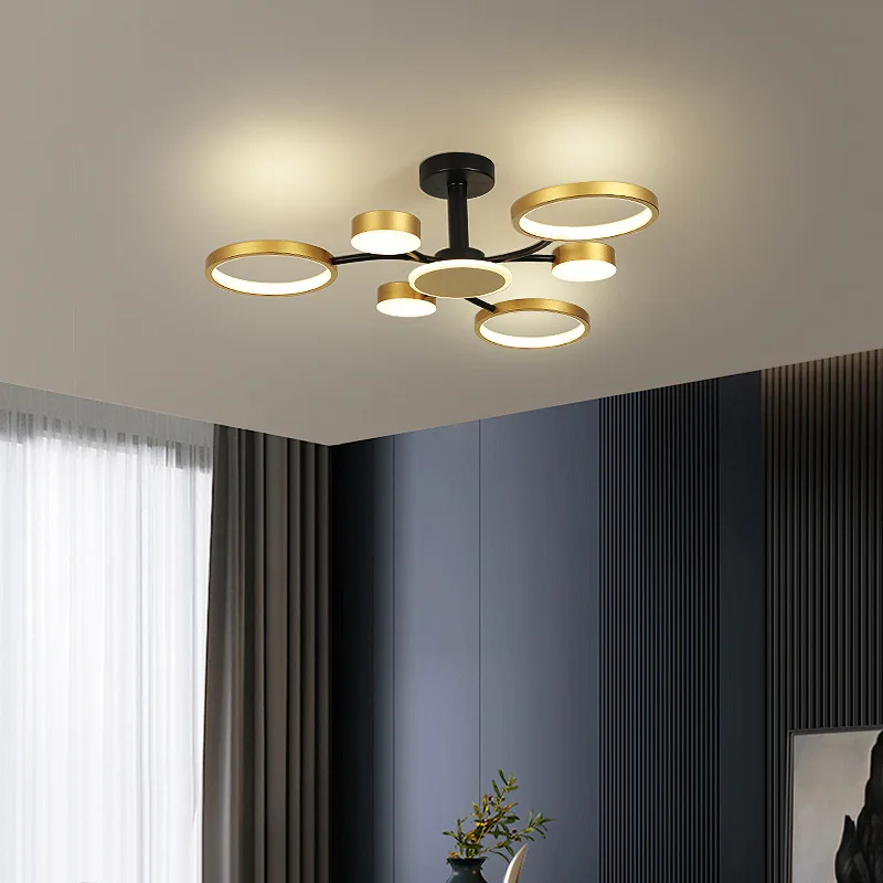 Moderne Led Plafondlamp Voor Woonkamer Eetkamer Gangpad Garderobe Slaapkamer Kroonluchter Woondecoratie Binnenverlichting Armatuur Glans