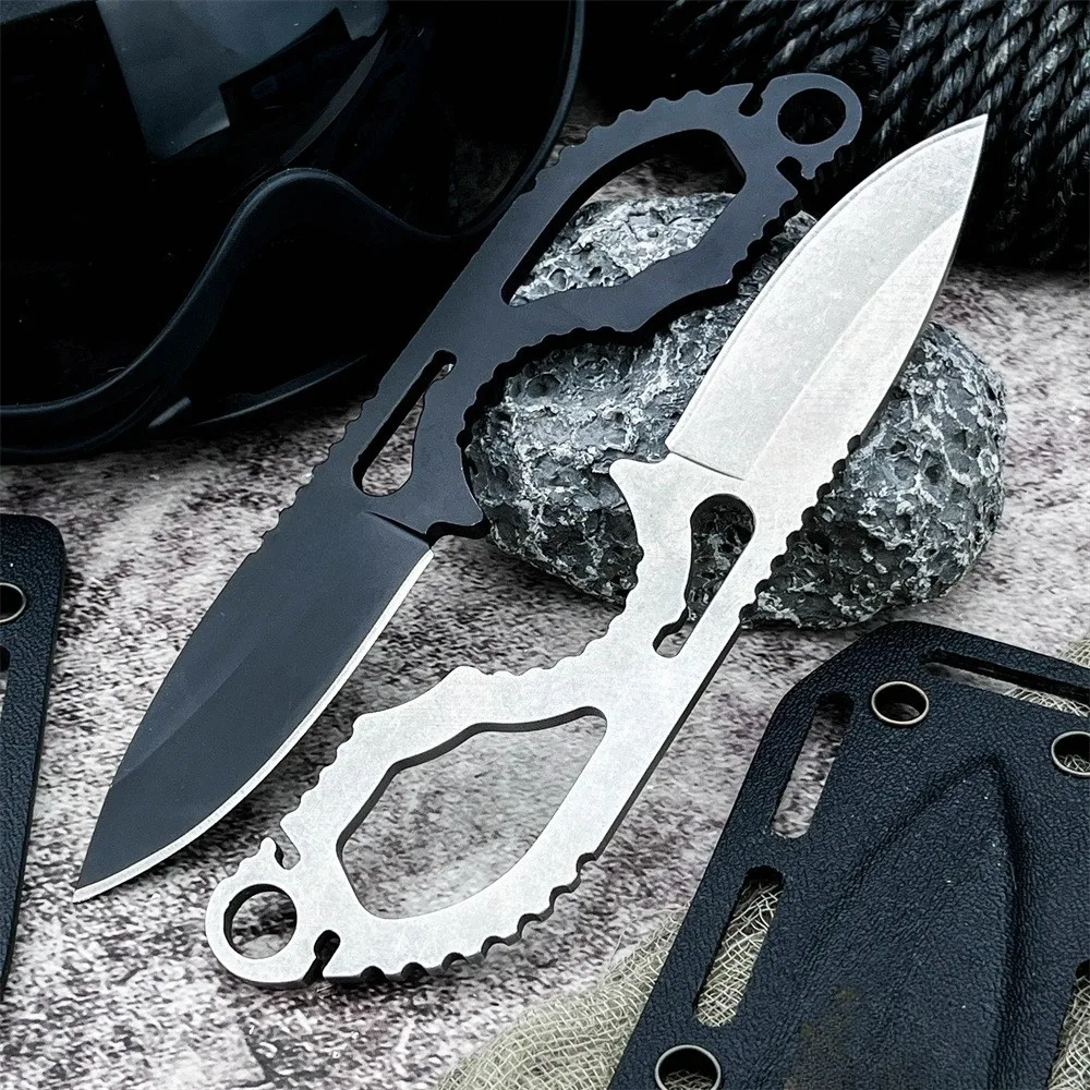 

BM101 ожерелье маленький прямой нож 440C с фиксированным лезвием полая ручка с оболочкой из кайдекса нож для шеи портативный инструмент для охоты на открытом воздухе