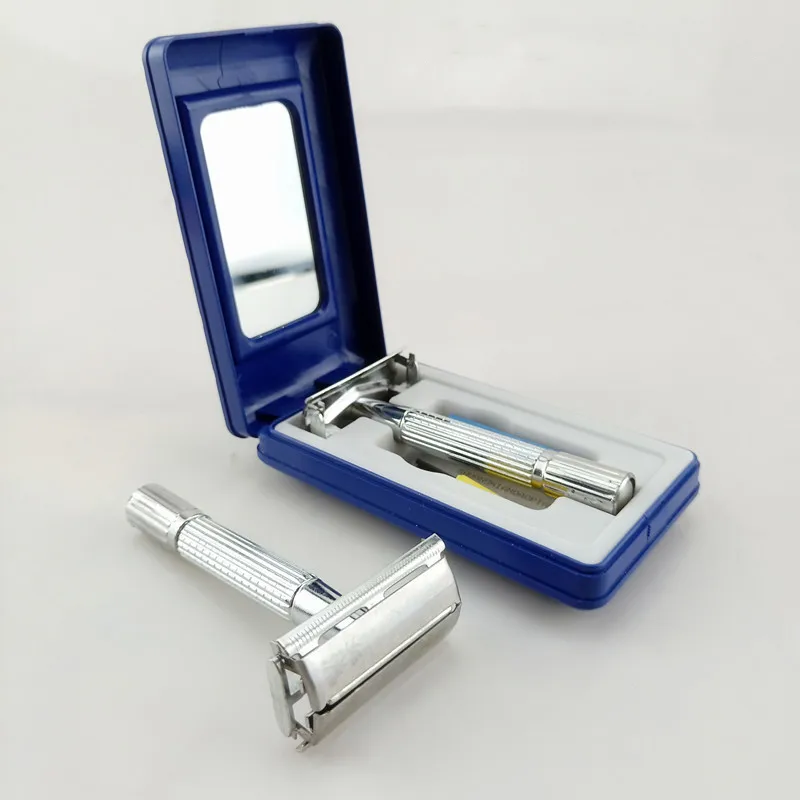 100/50/10 Pcs New Alloy Manual Razor Old-fashioned Razor Razor Shaver Vintage single-layer sharp hand shaver