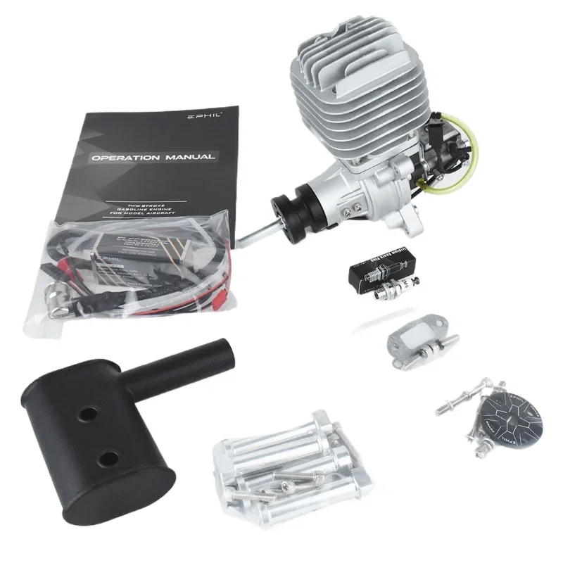 

Model Aircraft Engine Single Cylinder Two Stroke Rear Fixed Wing Engine