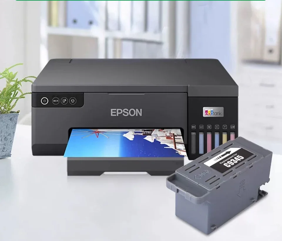 C9345 C12C93459Ink Maintenance Box For Epson L8058 L18058 L15158 L15168 L15150 L15160 WF-7848 wf7820 L6558 L6578 Waste Tank Chip