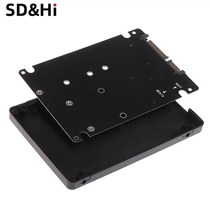 1set SATA 60Gbps a M2 NGFF SATA SSD MSATA SSD adattatore MSATA a SATA M.2 NGFF a SATA Hard Disk Adapter Board